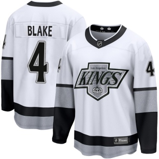 Youth Rob Blake Los Angeles Kings Fanatics Branded Breakaway Alternate Jersey - Premier White