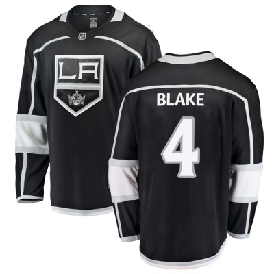 Youth Rob Blake Los Angeles Kings Fanatics Branded Home Jersey - Breakaway Black