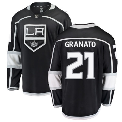 Youth Tony Granato Los Angeles Kings Fanatics Branded Home Jersey - Breakaway Black