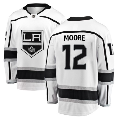 Youth Trevor Moore Los Angeles Kings Fanatics Branded Away Jersey - Breakaway White
