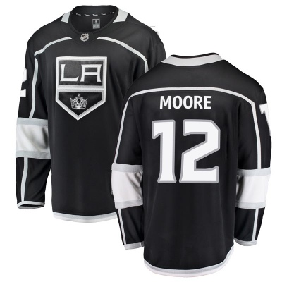 Youth Trevor Moore Los Angeles Kings Fanatics Branded Home Jersey - Breakaway Black