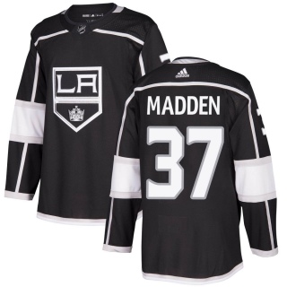 Youth Tyler Madden Los Angeles Kings Adidas Home Jersey - Authentic Black