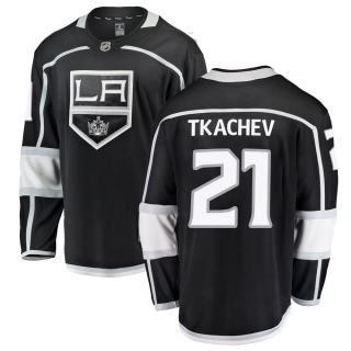 Youth Vladimir Tkachev Los Angeles Kings Fanatics Branded Home Jersey - Breakaway Black