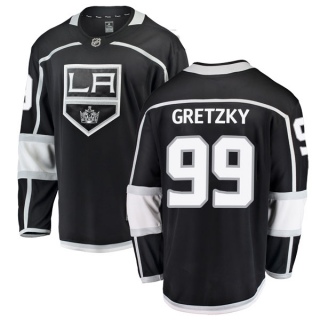 Youth Wayne Gretzky Los Angeles Kings Fanatics Branded Home Jersey - Breakaway Black