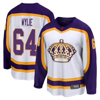 Youth Wyatte Wylie Los Angeles Kings Fanatics Branded Special Edition 2.0 Jersey - Breakaway White